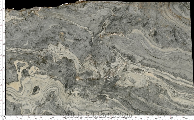 Mandala Quartzite Slab