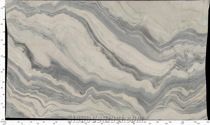 Platinum Blue Quartzite Slab