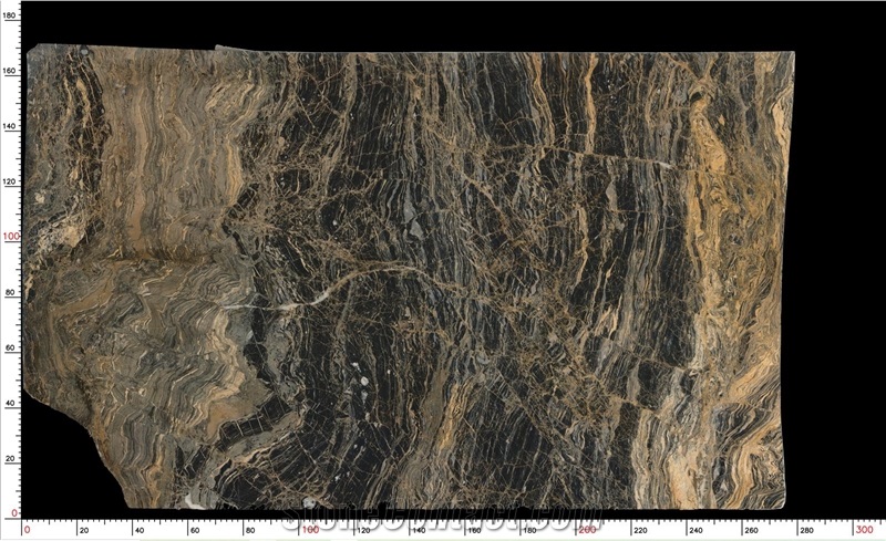 Red Dragon Blue Marble Slab