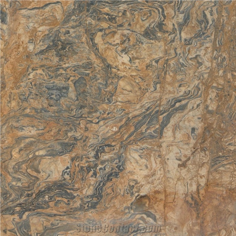 Red Dragon Blue Marble Tile