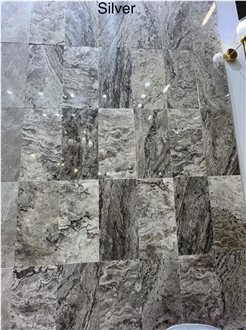 Silver Avanos Travertine Finished Product