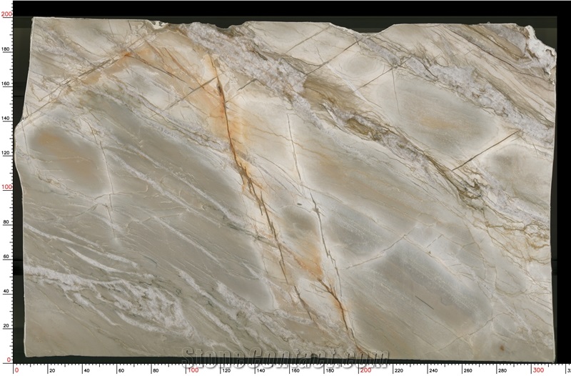 Verde Aquamarina Quartzite Slab