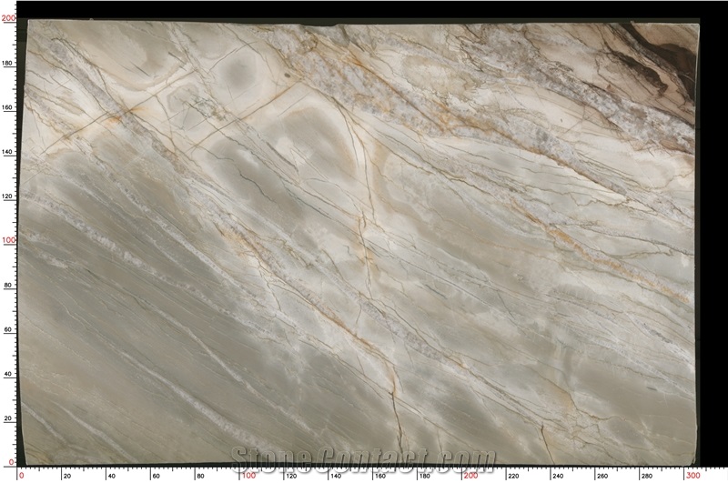 Verde Aquamarina Quartzite Slab