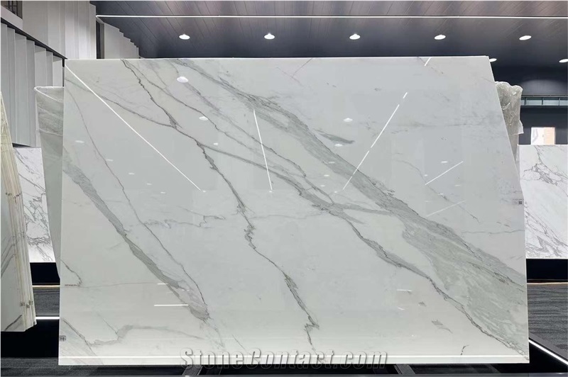 Calacatta White Marble Slabs