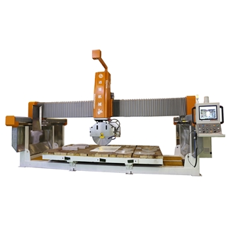 5 Axis CNC Stone Cutting Bridge Saw For Granite