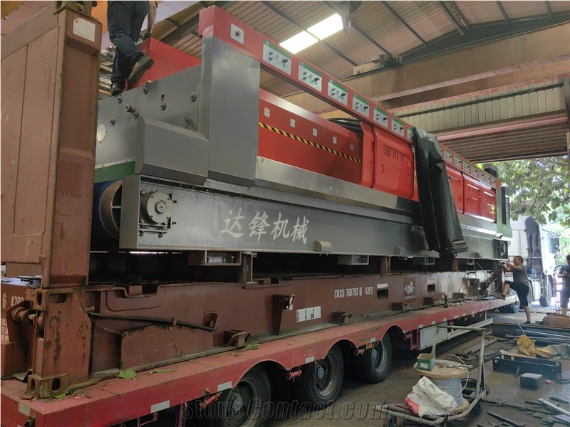 Automatic Stone Slab Line Polishing Machine For Granite Marble