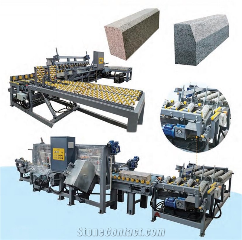 Beveling Machine For Chamfering Kerbstone