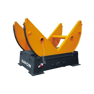 Granite Quarry Block Chain Type Stone Turnover Machine