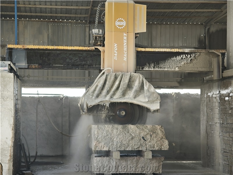 Multi Blade Block Cutting Machine Granite Stone Block Cutter