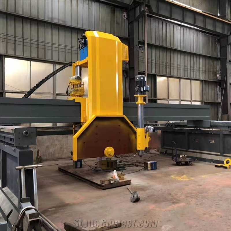 Stone Bridge Saw Block Cutter Machine With Horizontal Cut