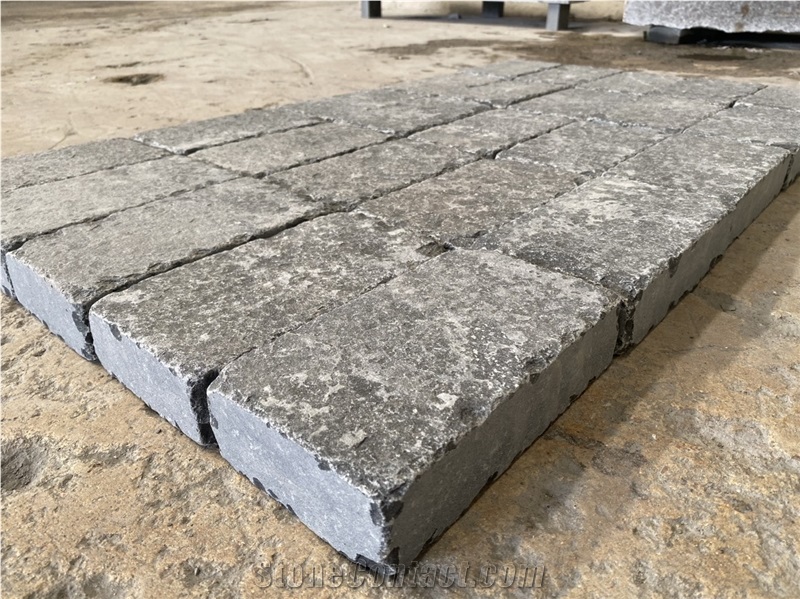 Black/Grey Basalt Paving Stone, Cobble Stone