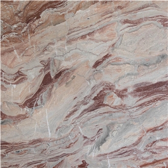 Arabescato Orobico Rosso Marble Slabs