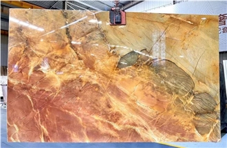Atacama Gold Quartzite California Sunset Slabs