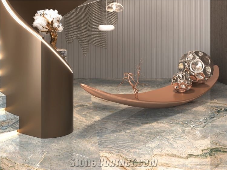 Avatar Blue Granite Slabs For Wall Flooring Interior Design