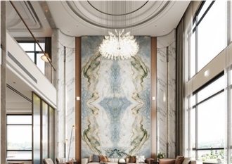 Avatar Blue Granite Slabs For Wall Flooring Interior Design