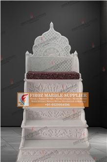 Taj Mahal Marble Masjid Mimber Staircase Design