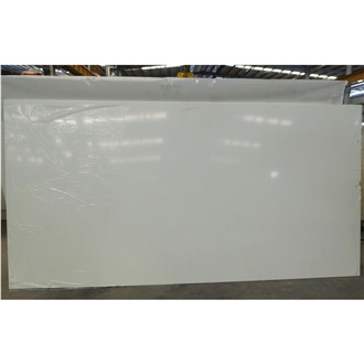 Artificial Pure White Quartz Slabs