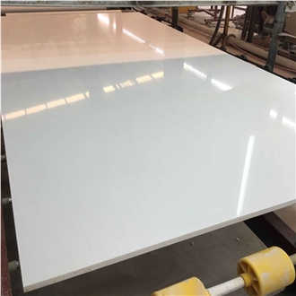 Artificial Pure White Quartz Slabs