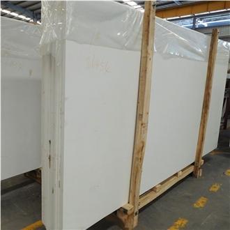 Artificial Pure White Quartz Slabs
