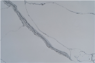 Artificial Quartz White Engineered Stone Slabs