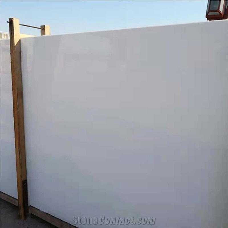 Polished Pure White Nano Slabs And Tiles