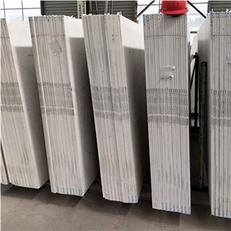 White Artificial Quartz Stone Calacatta Slabs Quartz Tiles