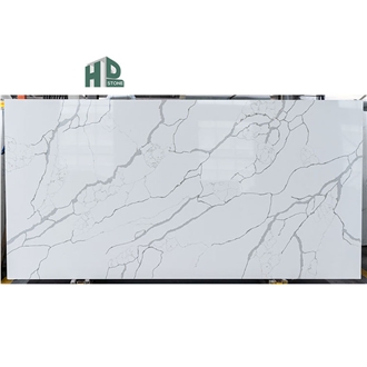 White Calacatta Quartz Slab Artificial Stone White Calacatta Quartz Slab Artificial Stone