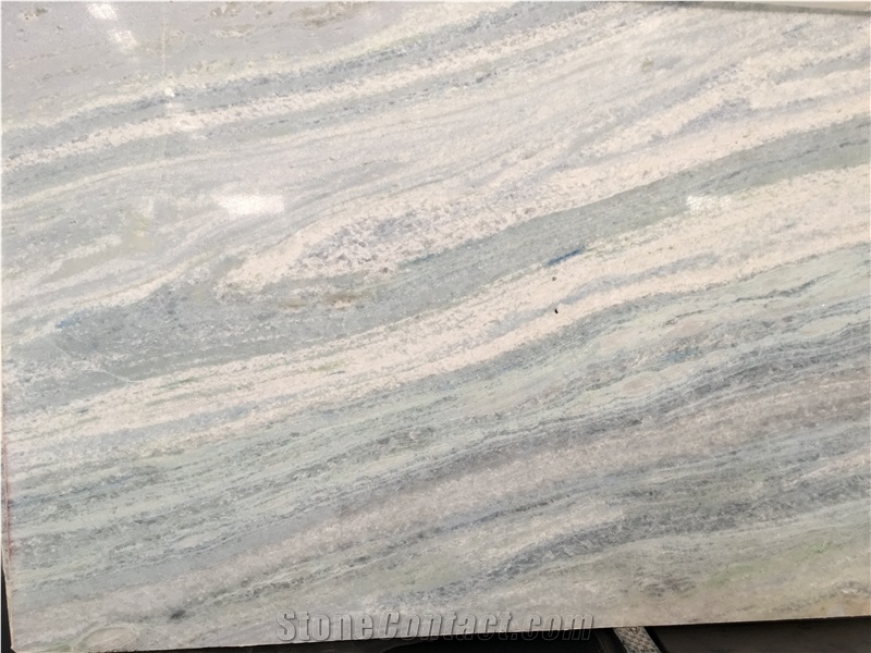Dream Blue Sky White Marble Tiles & Slabs For Wall