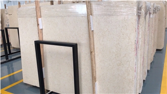 Egyptian Beige Galala Medium/Gingember Marble Slab Tiles