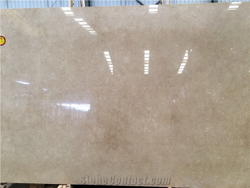 Egyptian Beige Galala Medium/Gingember Marble Slab Tiles