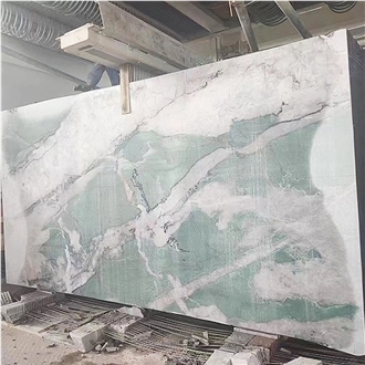 Luxury Amazon Green Quartzite Slabs