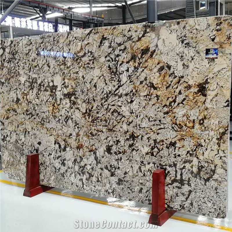 Luxury Golden Granite Phantom Wall Slabs
