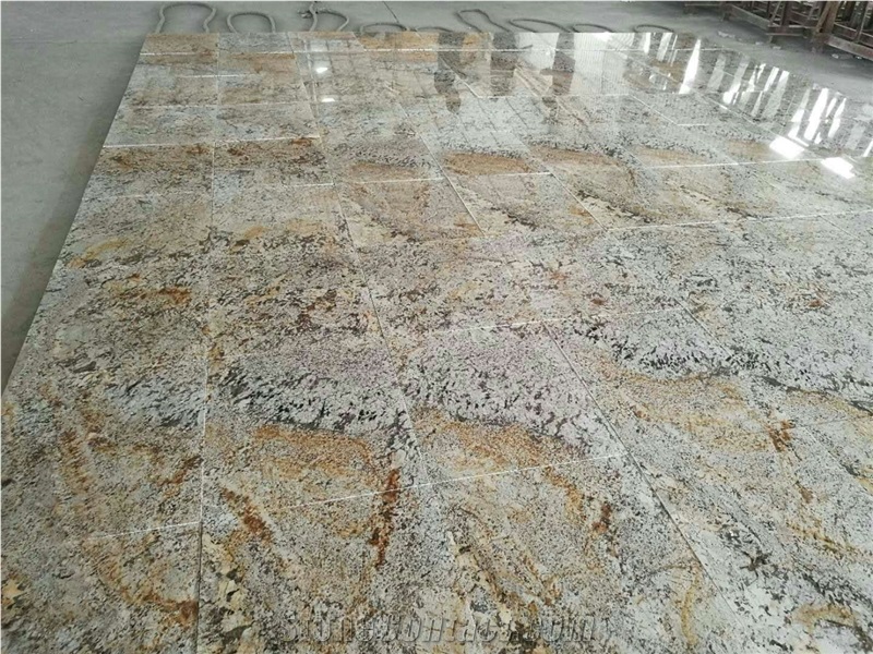 Luxury Golden Granite Phantom Wall Slabs