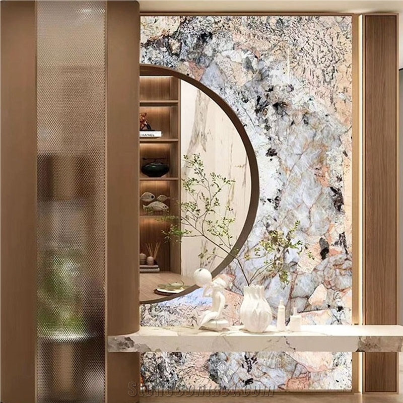 Luxury Translucent Stone Brazilian Quartzite Slabs
