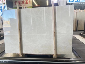 Bai Yulan Beige Marble Slab Tiles Bailuan Turcamar Stone