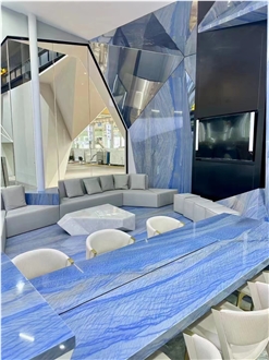Grand Skylight Quartzite Blue Sky Azul Imperial  Macaubas
