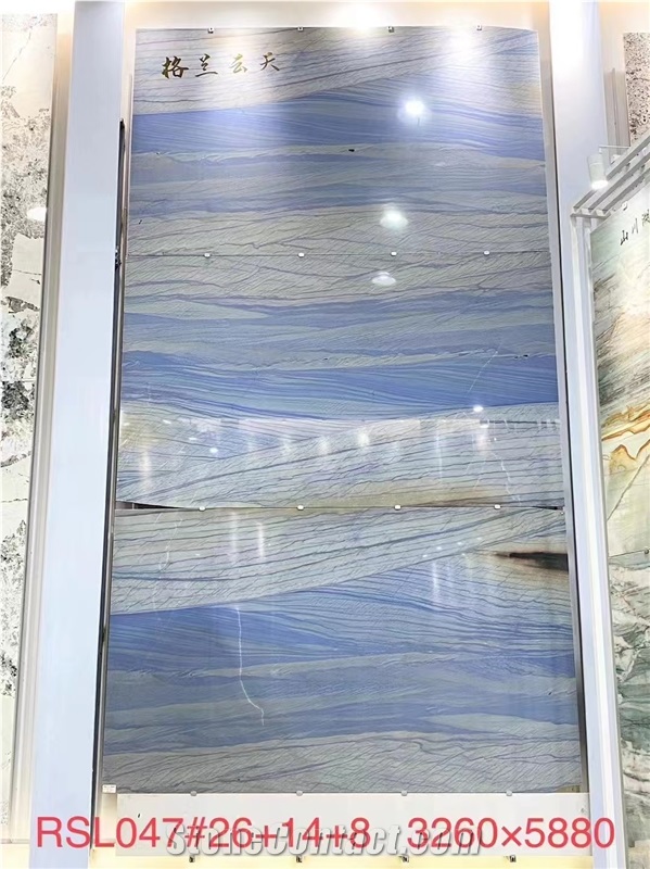 Grand Skylight Quartzite Blue Sky Azul Imperial  Macaubas