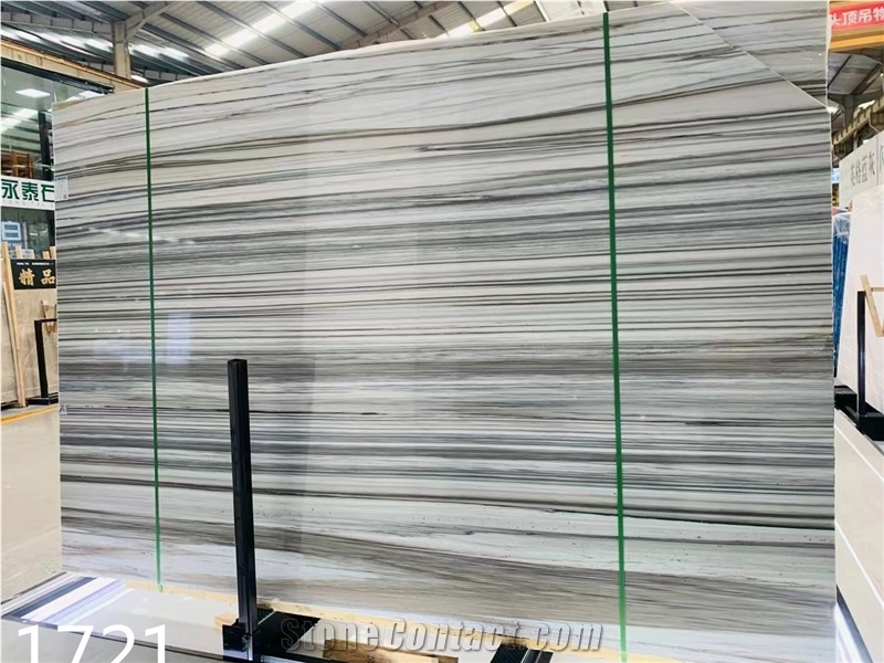 Marmara Zebra Marble Slabs Equator Marmara Semi White Stone