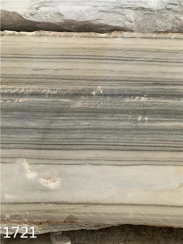 Marmara Zebra Marble Slabs Equator Marmara Semi White Stone