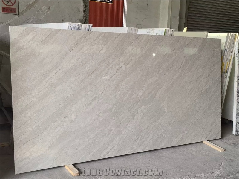 GOLDTOP OED/OEM 6038 Taj Mahal Quartz Slabs