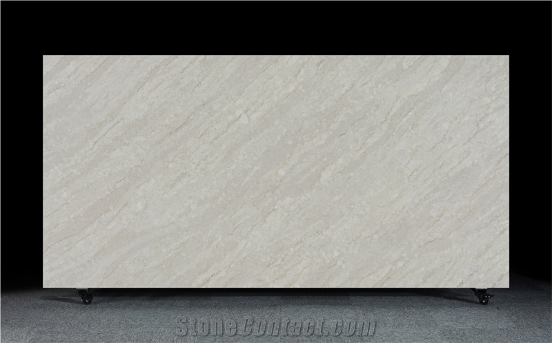 GOLDTOP OED/OEM 6038 Taj Mahal Quartz Slabs