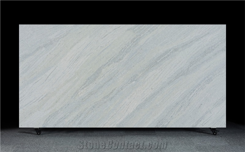 GOLDTOP OEM/ODM 6039 Blue Crystal Quartz Slabs