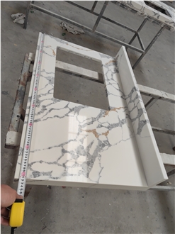 Quartz Custom Size Free Sample 5091 Kitchen Countertops