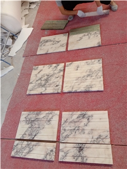Goldtop New Natural Fior Di Pesco Apuano Marble Tiles Slabs