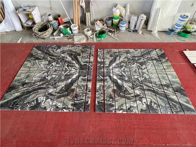 Goldtop New Natural Italy Kinawa Violet Marble Tiles Slabs