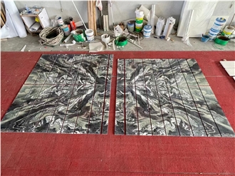 Goldtop New Natural Italy Kinawa Violet Marble Tiles Slabs