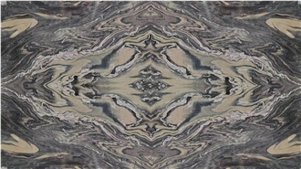 Goldtop New Natural Italy Kinawa Violet Marble Tiles Slabs