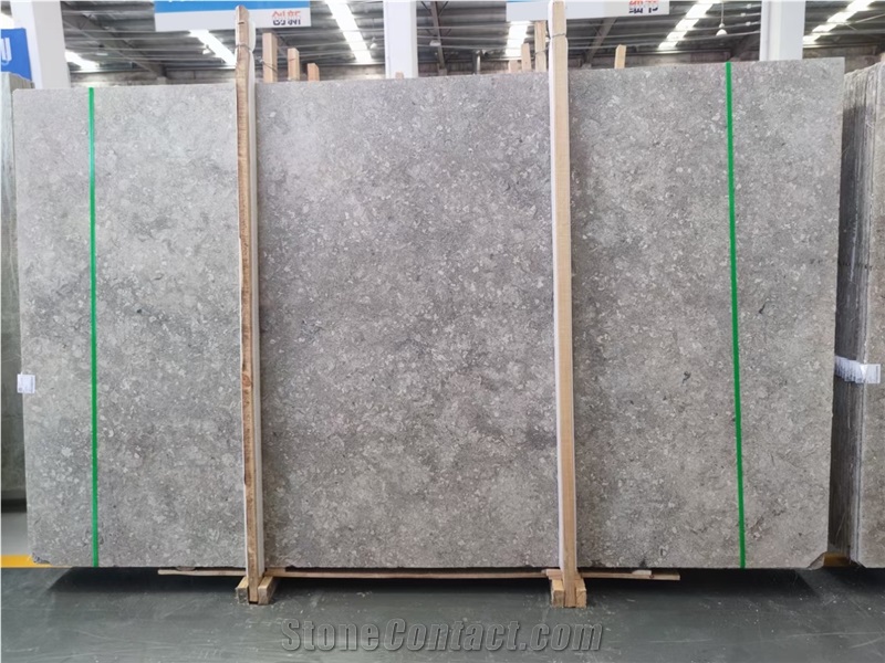 Goldtop New Quarry Natural Grey Mocha Limestone Slab