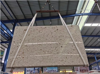Goldtop New Quarry Natural Milan Mocha Limestone Slab