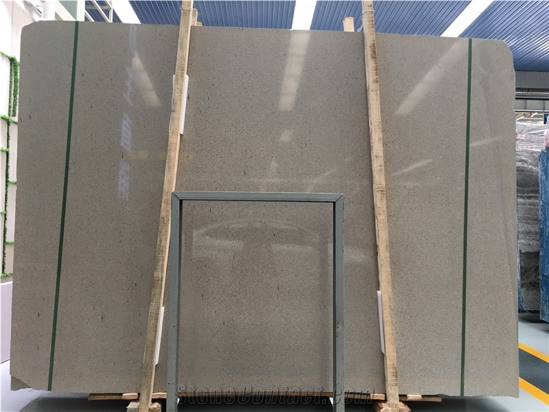 Goldtop New Quarry Natural Mocha Limestone Slab